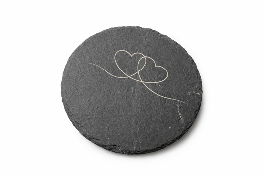 Slate Coasters- Engraved with Your Image