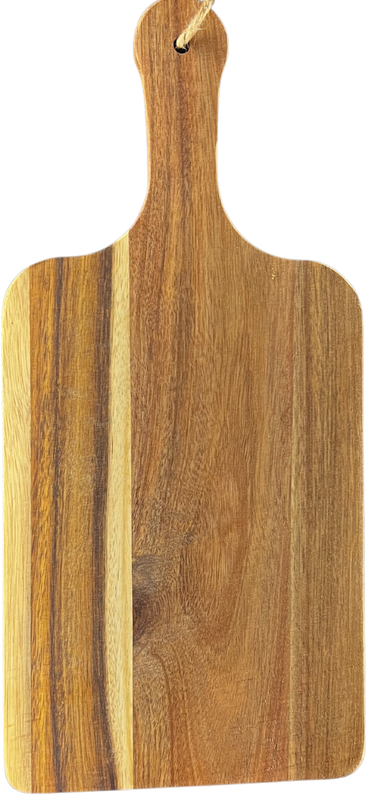 Acacia Wood Cutting Board 15x7 inch with Engraving