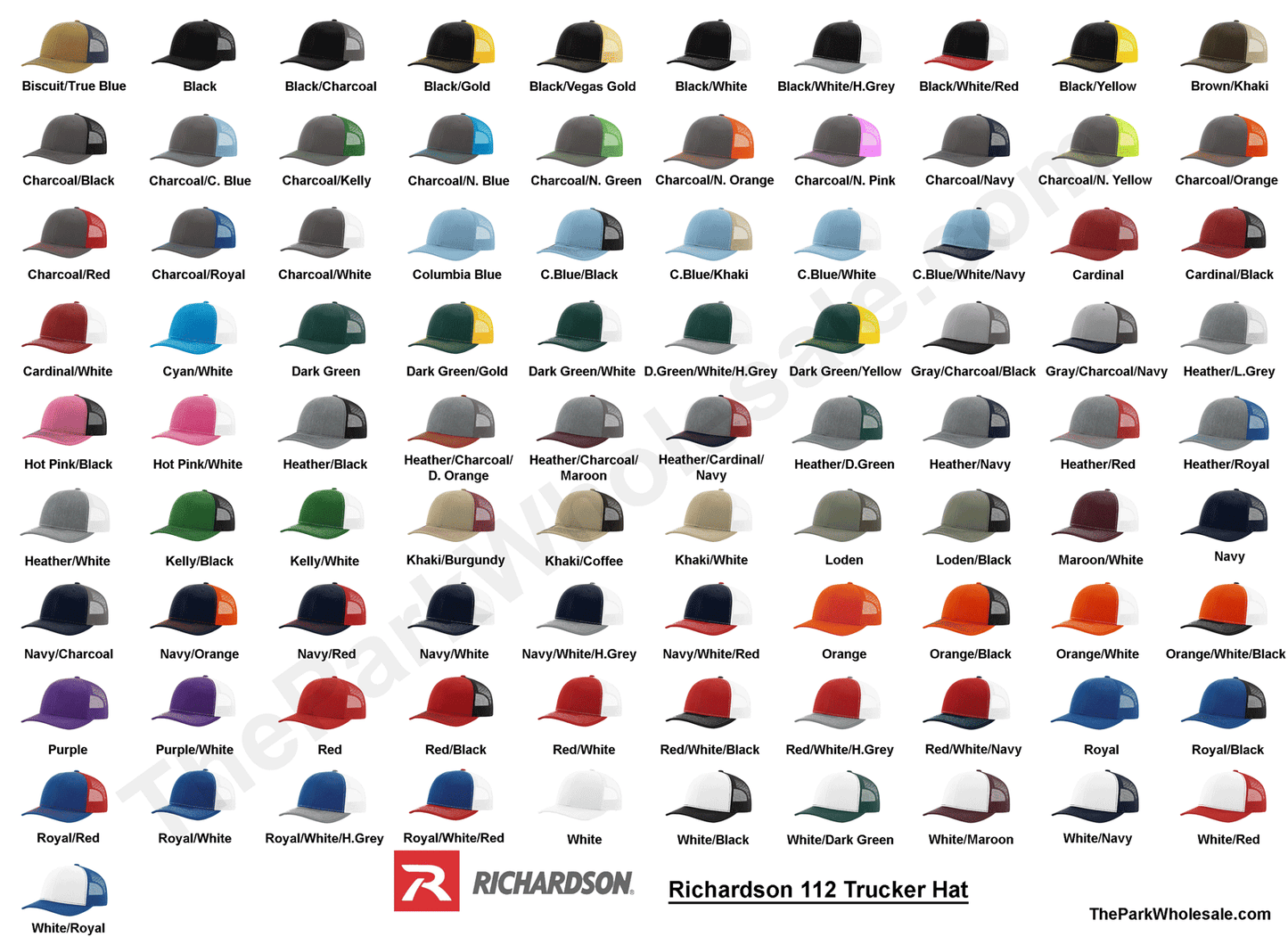 Custom Richardson 112 Classic Premium Trucker Patch Hat