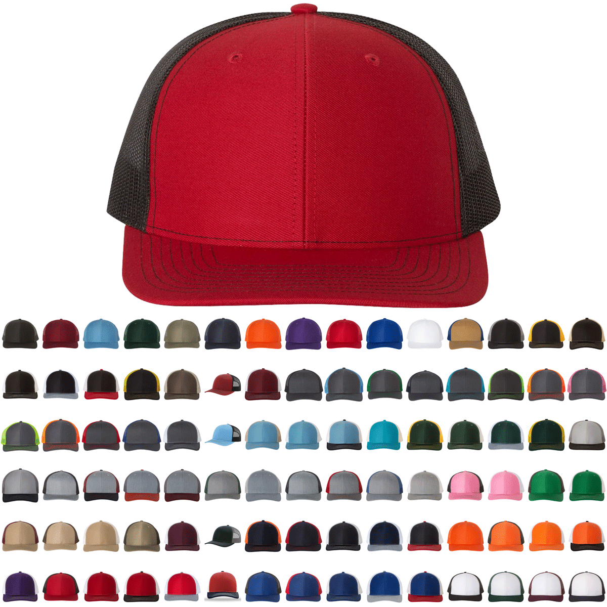 Custom Richardson 112 Classic Premium Trucker Patch Hat