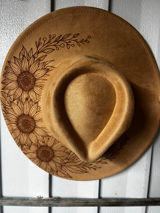 Custom Engraved Rancher Hats